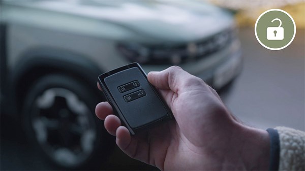 Nouveau Dacia Duster - La carte mains libres