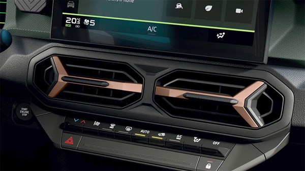 Nouveau Dacia Duster - Le système d'air conditionné