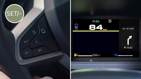 Nouveau Dacia Duster - Le régulateur de vitesse