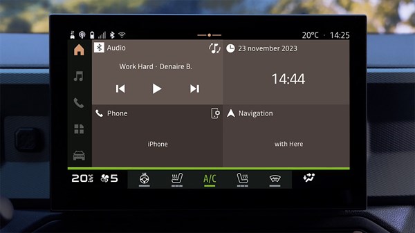 Nouveau Dacia Duster - Media Nav Live présentation