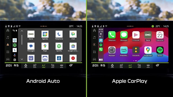 Dacia Bigster - Réplication smartphone Media Nav Live