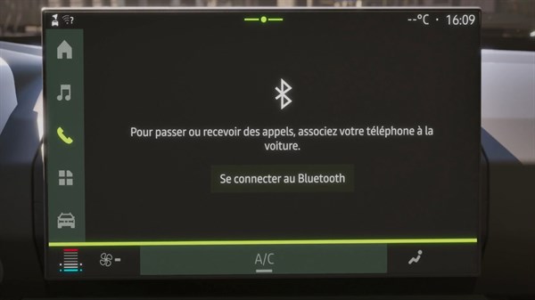 Connectivité smartphone (bluetooth) - Dacia Spring