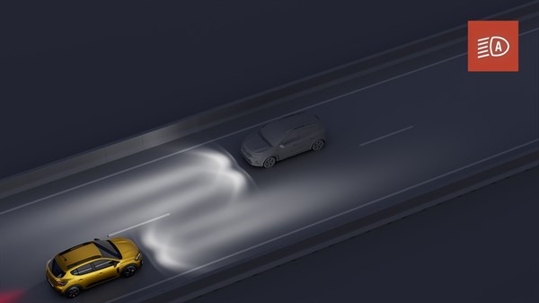 Dacia Sandero Stepway - commutation automatique des feux de route/croisement 