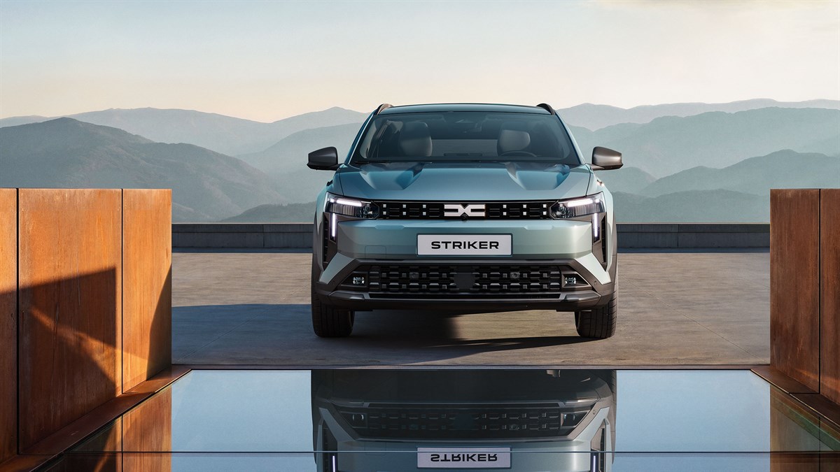 Dacia Striker - face avant design