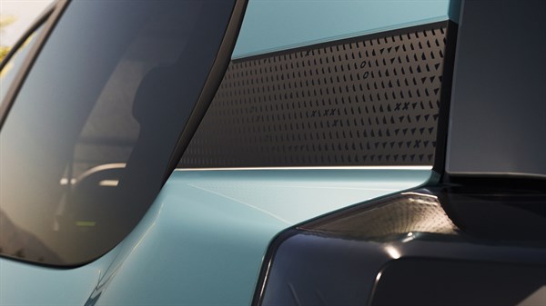 nouvelle Dacia Spring - stickers latéraux