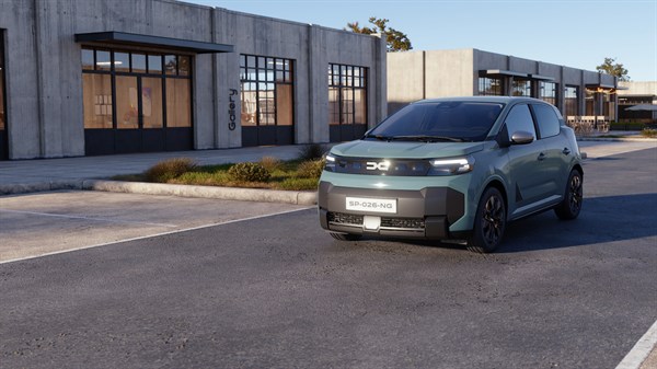 nouvelle Dacia Spring - conduite dynamique