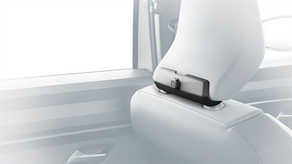 nouvelle Dacia Spring - fixation YouClip® sur appuie-tête