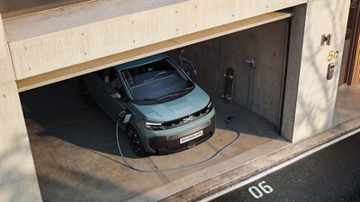 Dacia Spring - borne de recharge