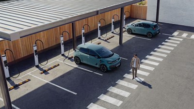 Dacia Spring - borne de recharge rapide