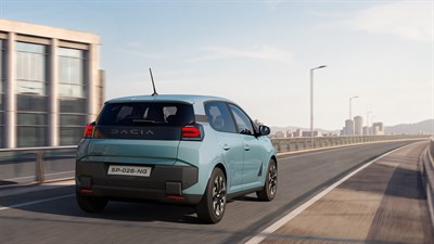 Dacia Spring - borne de recharge rapide